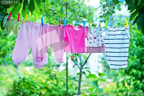 Image of baby clothes