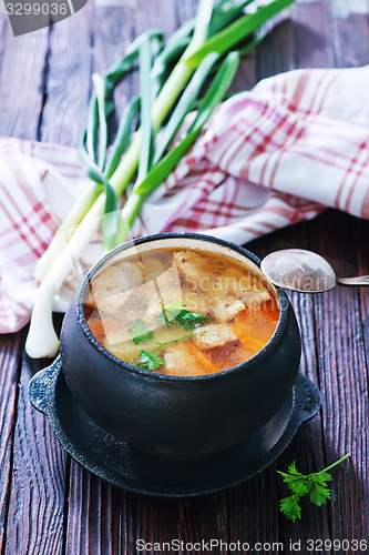 Image of fresh soup