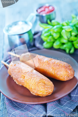 Image of corndogs