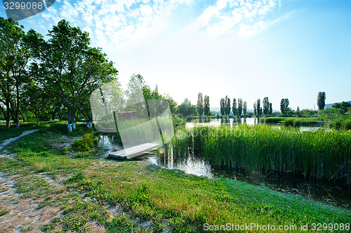 Image of Lake in Crimea