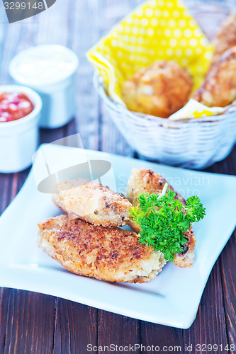 Image of fried chicken wings 