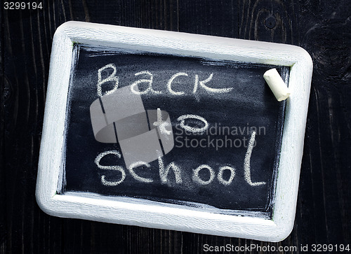 Image of black board