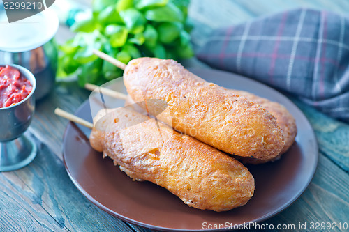 Image of corndogs
