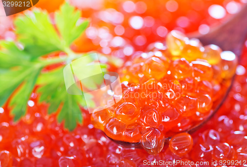 Image of salmon caviar