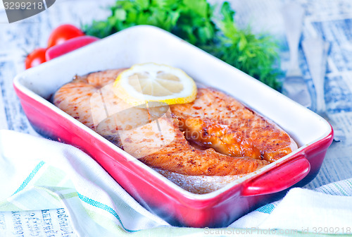 Image of baked salmon