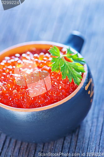 Image of salmon caviar