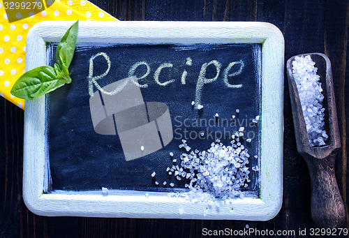 Image of board for recipe