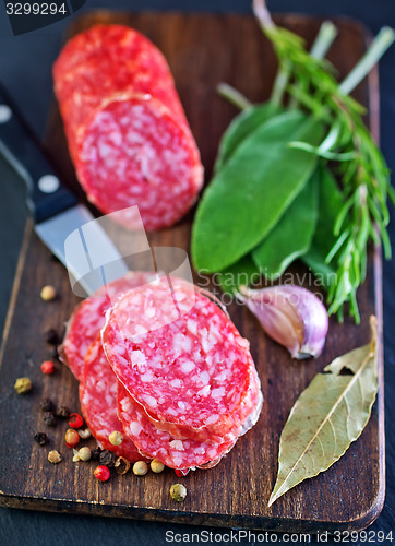 Image of salami