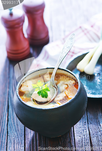 Image of fresh soup