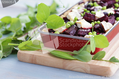 Image of beetroot tart