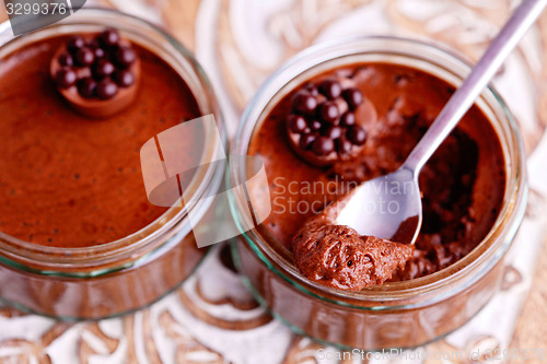 Image of chocolate mousse