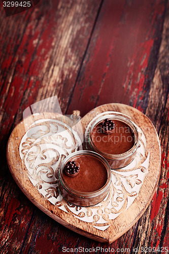 Image of chocolate mousse