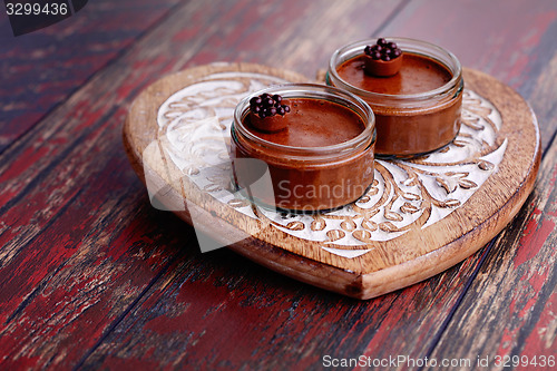 Image of chocolate mousse