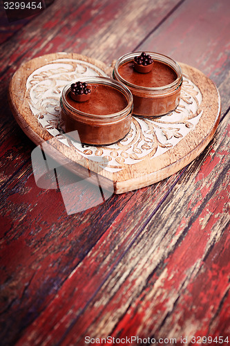 Image of chocolate mousse