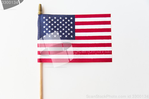 Image of close up of american flag