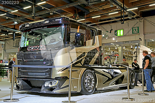 Image of Scania Chimera Show Truck of Swempas on Display