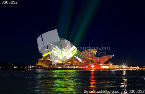 Image of Sydney Opera House during Vivid Sydney