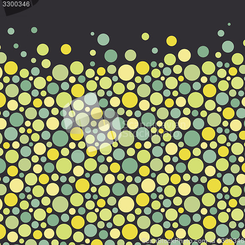 Image of Abstract background with color circles. Vector illustration.