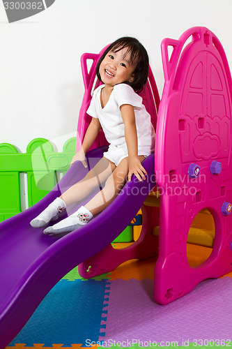 Image of Children Sliding