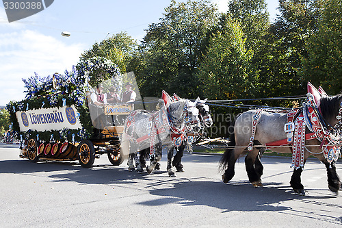 Image of Oktoberfest parade