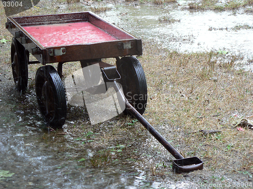 Image of Red Wagon Rain 1