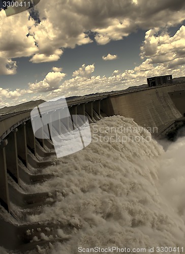 Image of Gariep Dam near Norvalspont in South Africa