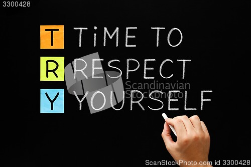 Image of TRY - Time to Respect Yourself