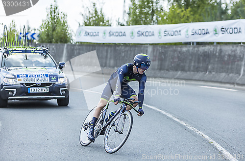 Image of The Cyclist Jon Izagirre Insausti - Tour de France 2014