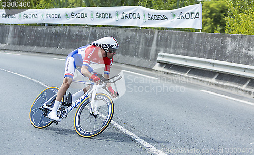 Image of The Cyclist Tom Dumoulin - Tour de France 2014