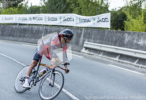 Image of The Cyclist Greg Van Avermaet - Tour de France 2014