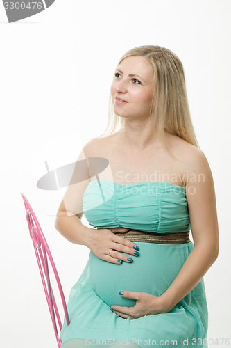 Image of Pregnant girl dreams of birth