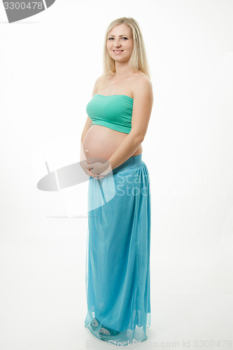 Image of pregnant young woman