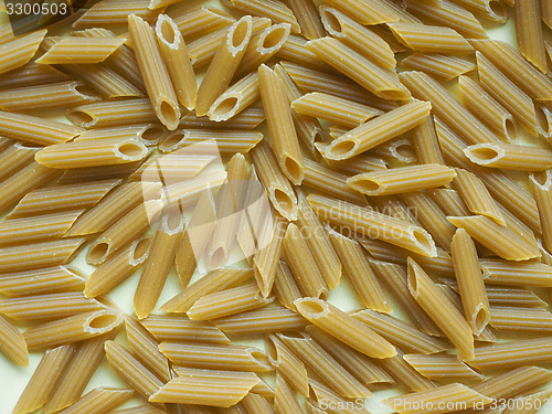 Image of Penne pasta background