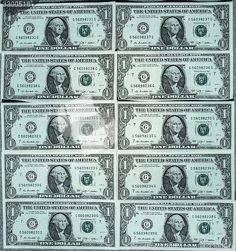 Image of Dollar notes 1 Dollar