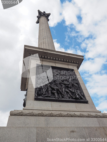 Image of Nelson Column in London