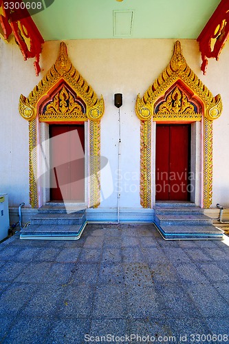 Image of kho samui bangkok in thailand incision pavement