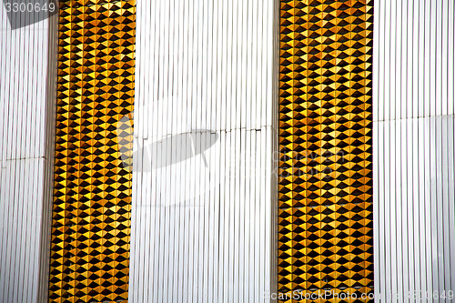 Image of  abstract     the metal gold    shadow 