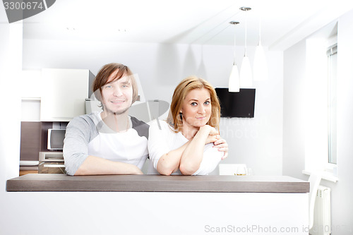 Image of Happy Couple  In New Home