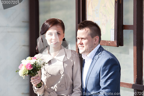 Image of bride and groom