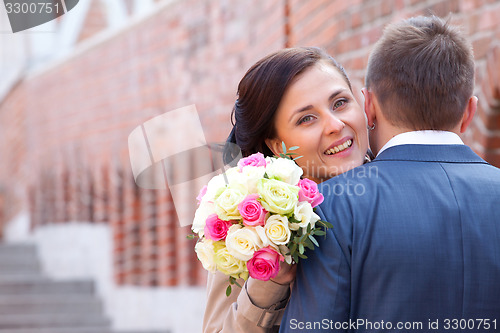 Image of bride and groom