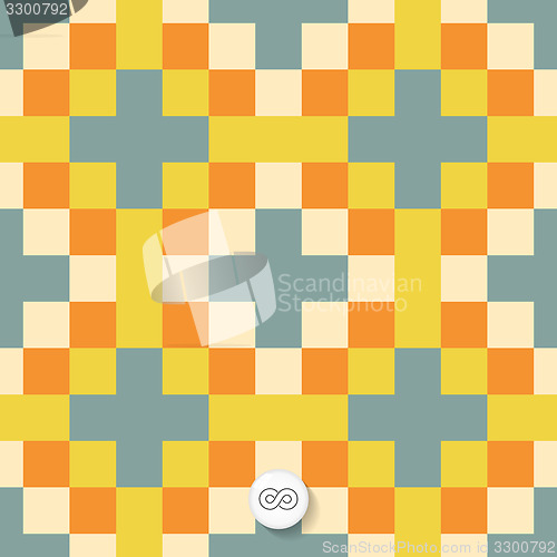 Image of Seamless geometric background. Mosaic. 