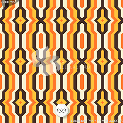 Image of Seamless geometric background. Mosaic. 