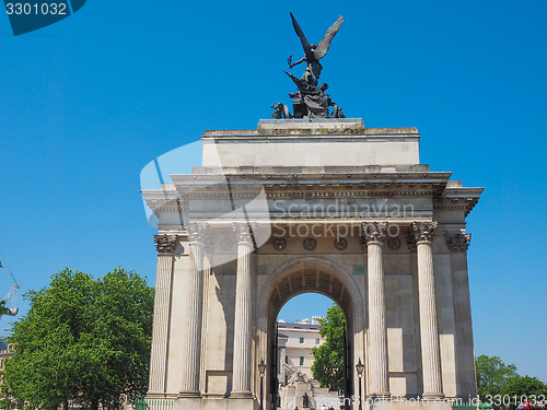 Image of Wellington arch in London