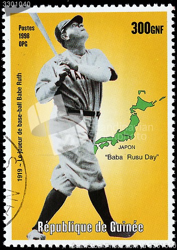 Image of Babe Ruth Stamp