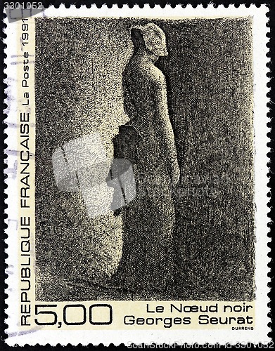 Image of Georges Seurat Stamp