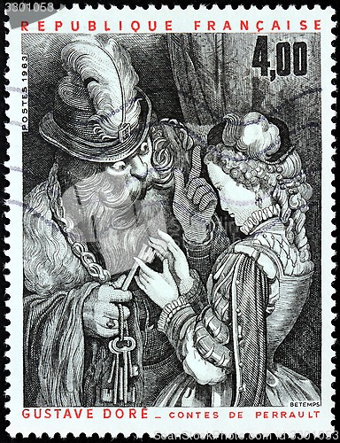 Image of Bluebeard Stamp