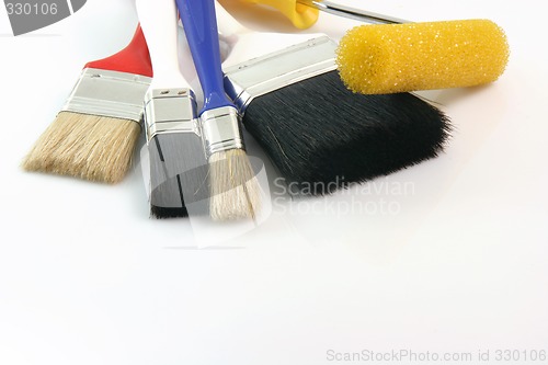 Image of tools for painting