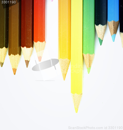 Image of Close-up pencil.