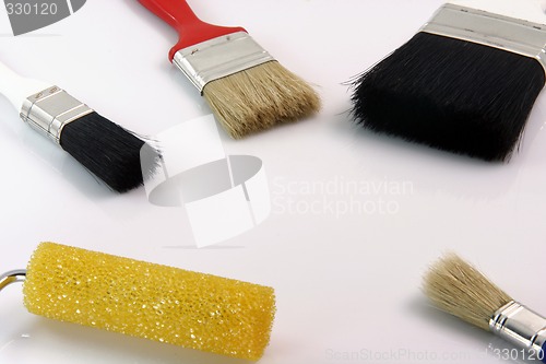 Image of tools for painting