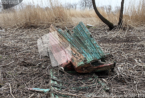 Image of old ship the shipwreck